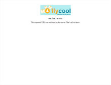 Tablet Screenshot of flycool.com